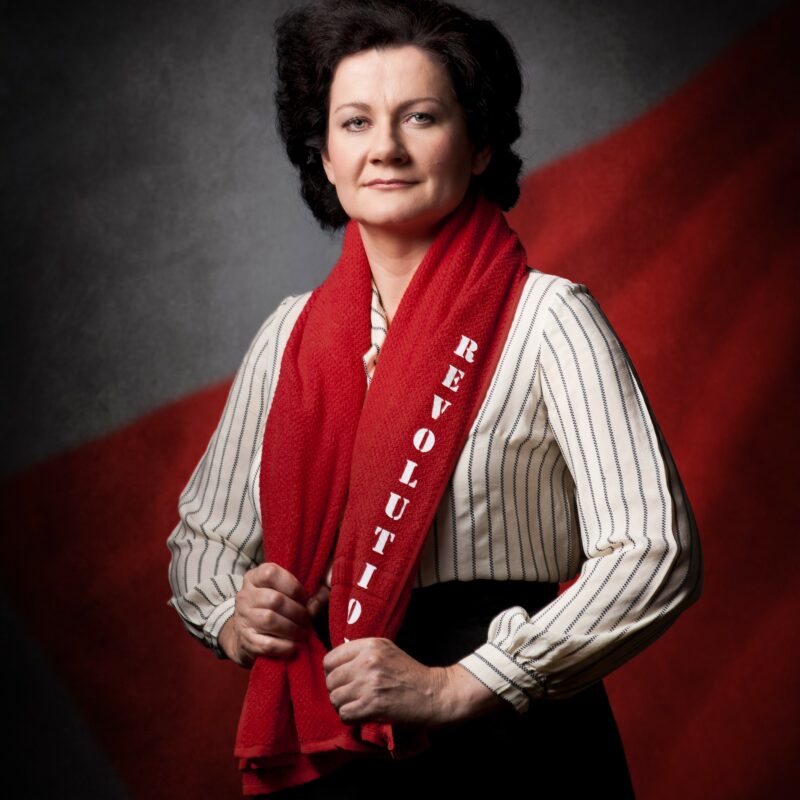 Anita Zieher als Rosa Luxemburg